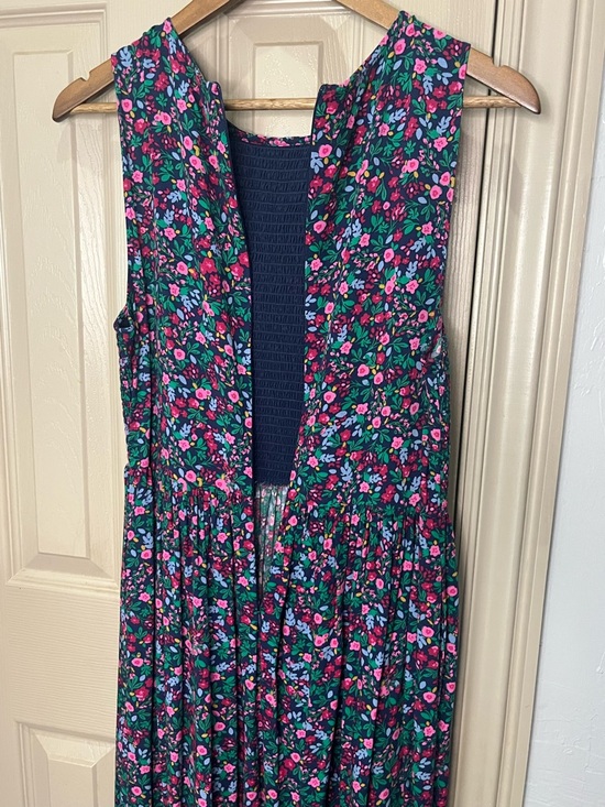 J. Crew Dress Floral Sleeveless Maxi in Multicolor, Boho, Cottagecore, Medium - Picture 4 of 7